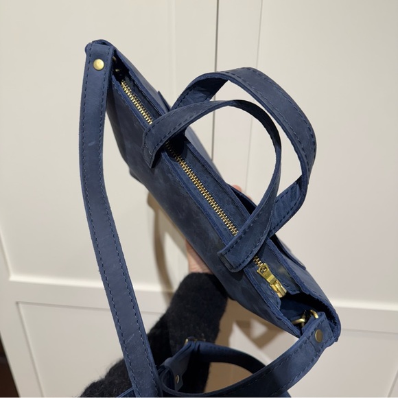 Portland Leather Almost Perfect Mini Crossbody Tote - Picture 4 of 6